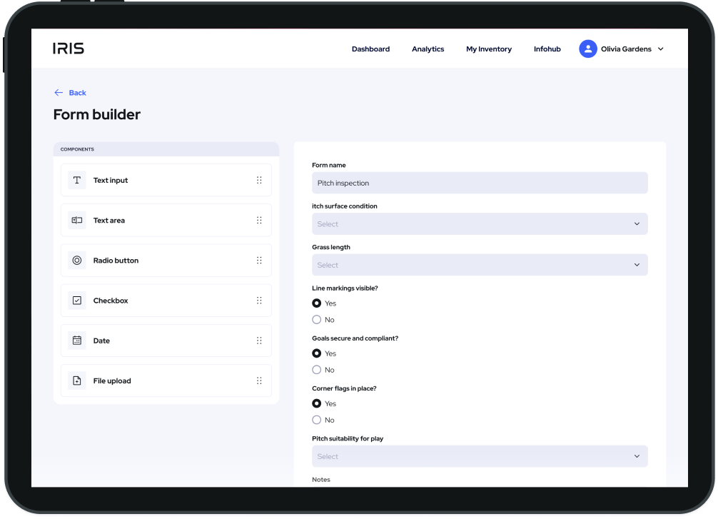Forms Builder